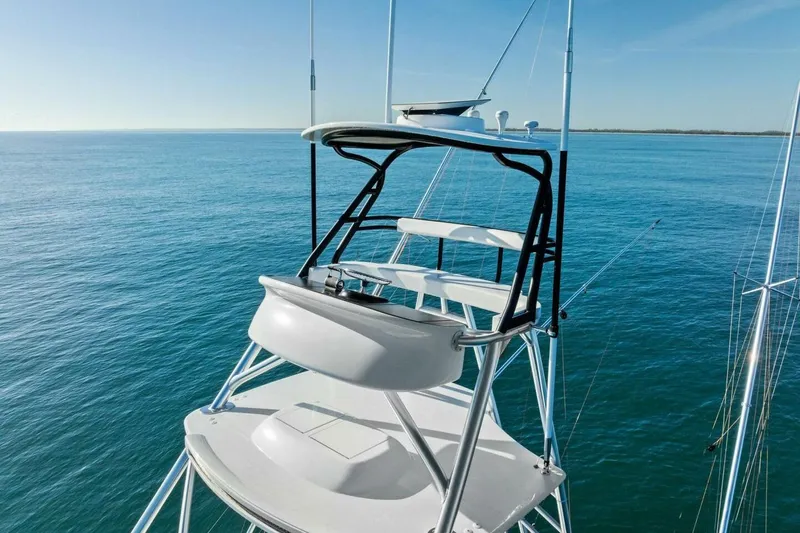 Sin Pelo Yacht Photos Pics 2023 Viking 64 Convertible- SIN PELO- Tower