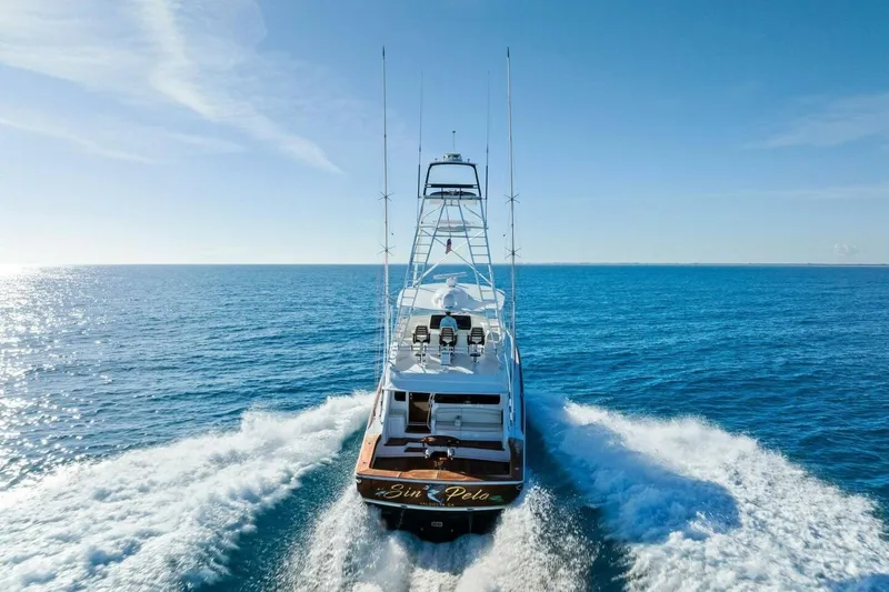 Sin Pelo Yacht Photos Pics 2023 Viking 64 Convertible- SIN PELO-