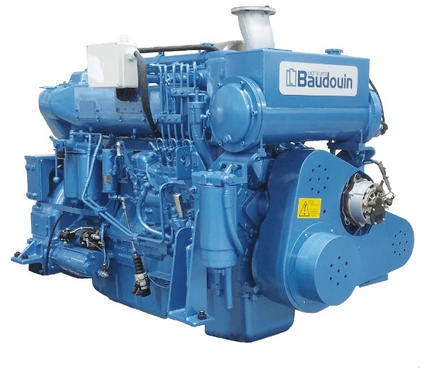 2021 BAUDOUIN NEW Baudouin 6M16 360hp Heavy Duty Marine Engine Package