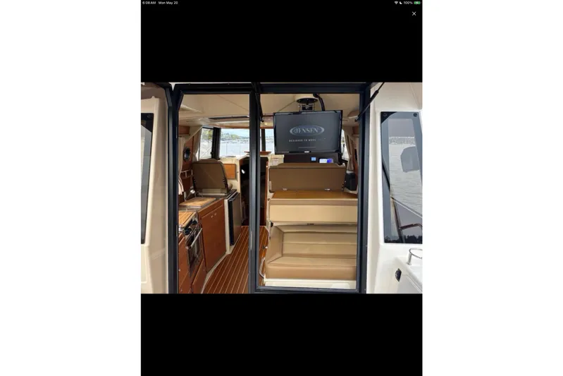 Flips Ahoy Yacht Photos Pics Interior view of 2021 Ranger Tugs R-29 S boat with modern amenities.