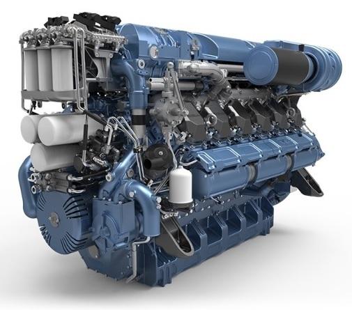 2021 BAUDOUIN New Baudouin 12M26.3 1200hp - 1650hp Heavy Duty Marine Diesel Engine Package
