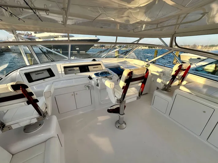 Shangri-la-de-dah Yacht Photos Pics 2005 Viking Yachts 45’ Open Express “SHANGRI LA DE DAH” Offered by Northstar Yacht Sales - Please Contact: Chris Carney, CPYB at 401-633-2070