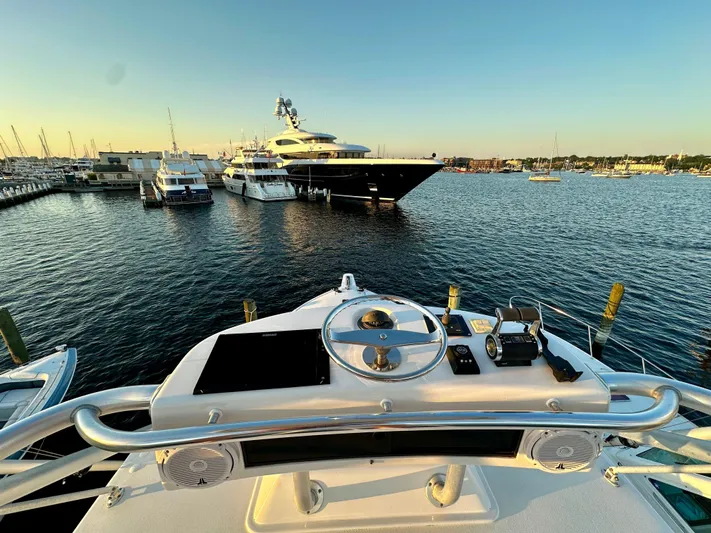 Shangri-la-de-dah Yacht Photos Pics 2005 Viking Yachts 45’ Open Express “SHANGRI LA DE DAH” Offered by Northstar Yacht Sales - Please Contact: Chris Carney, CPYB at 401-633-2070