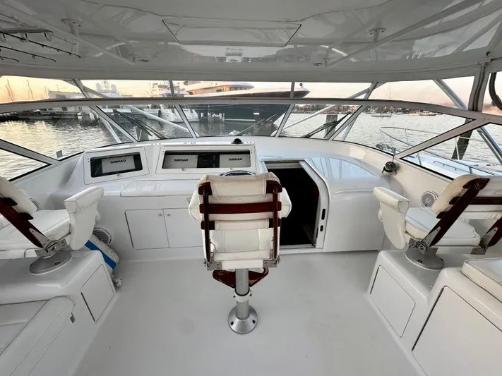 Shangri-la-de-dah Yacht Photos Pics 2005 Viking Yachts 45’ Open Express “SHANGRI LA DE DAH” Offered by Northstar Yacht Sales - Please Contact: Chris Carney, CPYB at 401-633-2070