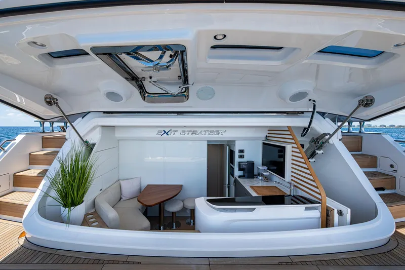 Exit Strategy Yacht Photos Pics 2024 Princess Y95 Luxury Motor Yacht "EXIT STRATEGY"