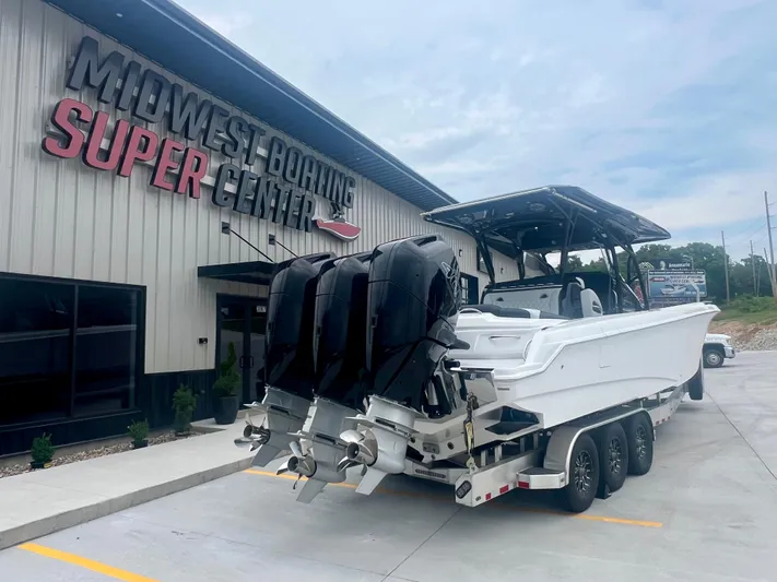  Yacht Photos Pics 2025 Nor-Tech 340 Sport Center Console boat at Midwest Boating Super Center.