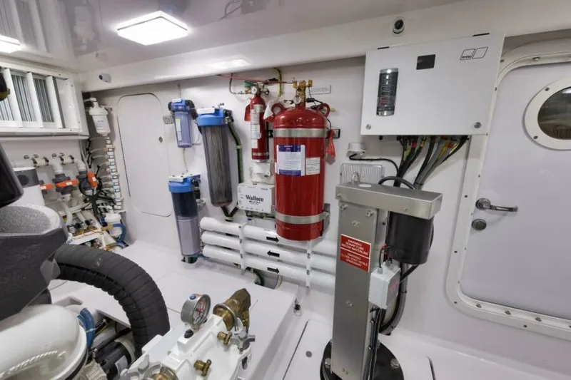 Galati Yacht Sales Trade Yacht Photos Pics 2024 Viking 68 Convertible- GYS TRADE- Engine Room