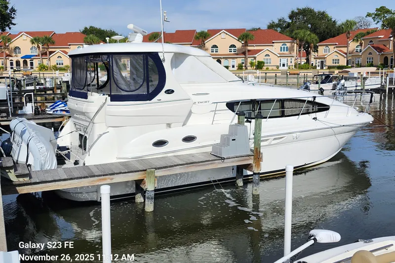 Magnolia Belle Yacht Photos Pics 2004 Sea Ray 390 Motor Yacht, Magnolia Belle, at her slip.
