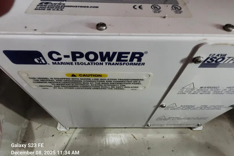 Magnolia Belle Yacht Photos Pics Isolation transformer