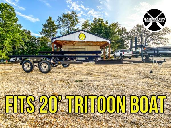 2022 Bear 20' Tandem Axle Tritoon