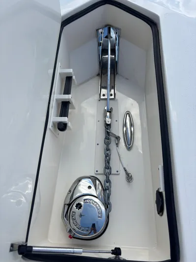 Maryanray Yacht Photos Pics 2024 Scout 377 LXF Windlass Compartment