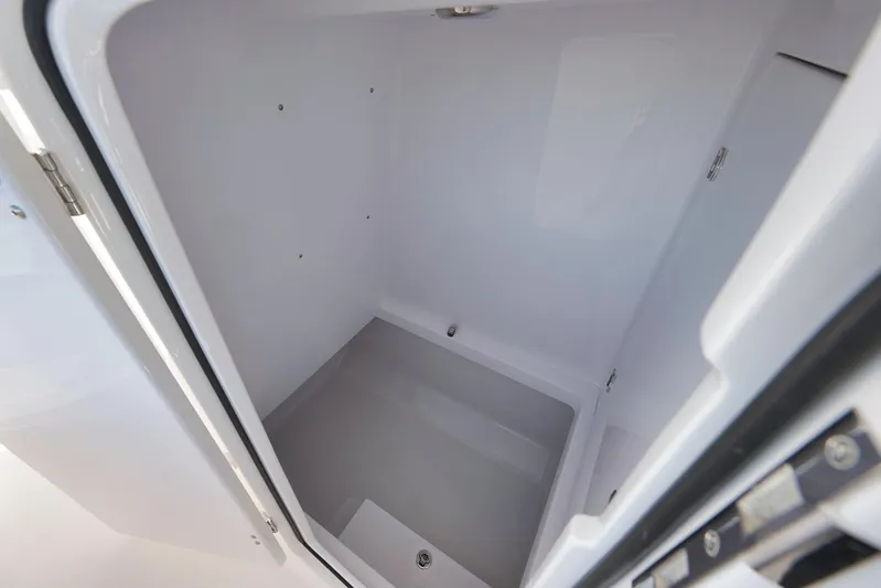 Bahama 41 Yacht Photos Pics 2024 Bahama 41 RD storage compartment, spacious and sleek design.