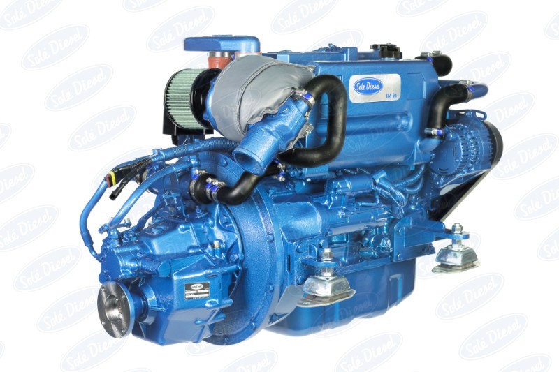 2024 Sole Diesel NEW Sole Marine Diesel SM-94 94hp Engine &amp; Gearbox Package