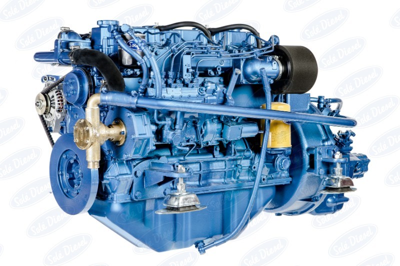 2024 Sole Diesel NEW Sole Marine Diesel SM-103 103hp Engine &amp; Gearbox Package