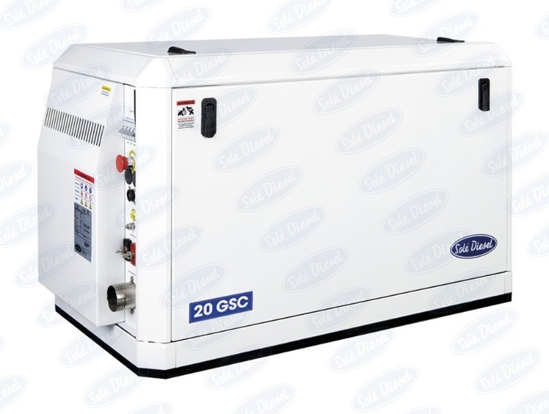 2022 Sole Diesel NEW Sole 20GSC 20kVA 12V/230V Mini 63 Marine Diesel Generator