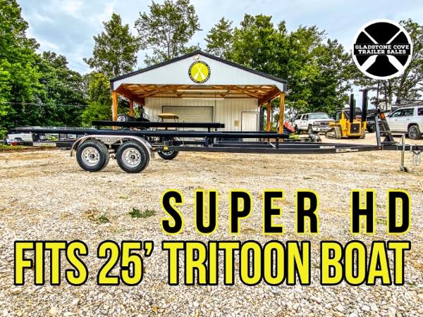 2023 Bear 25' SuperHD Tandem Axle Tritoon