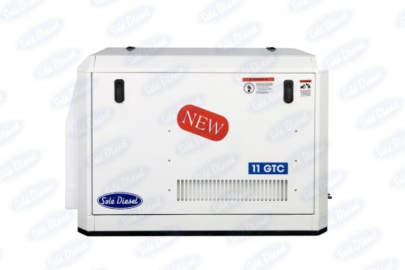 2022 Sole Diesel NEW Sole 11GTC 10.5kW 400/230V Mini 33 Marine Diesel Generator