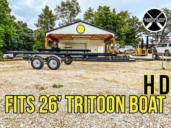 2023 Bear 26' HD Tandem Axle Tritoon