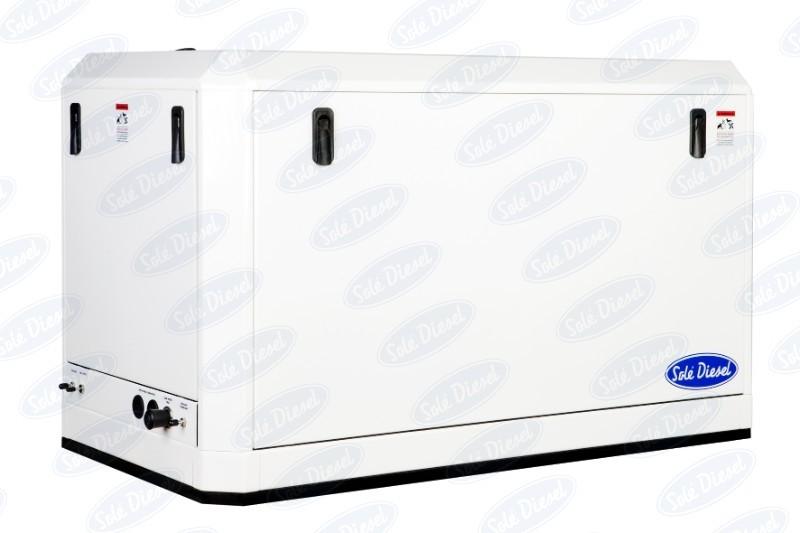 2022 Sole Diesel NEW Sole 17GTC 16.4kVA 400/230V Mini 44 Marine Diesel Generator