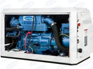 2022 Sole Diesel NEW Sole 14GSC 13.9kVA 12V/230V Mini 44 Marine Diesel Generator