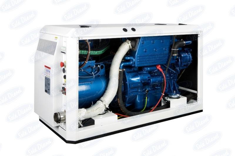 2022 Sole Diesel NEW Sole 35GTC 35kVA 400/230V Marine Diesel Generator