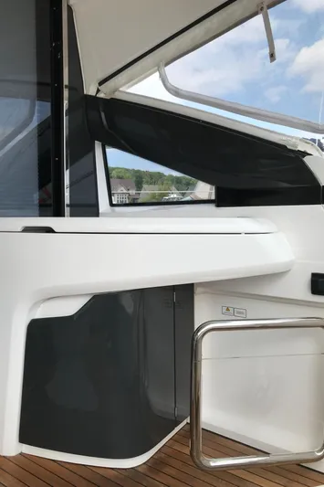  Yacht Photos Pics 2021 Fairline Targa 45 GT yacht interior with sleek design and modern finishes.