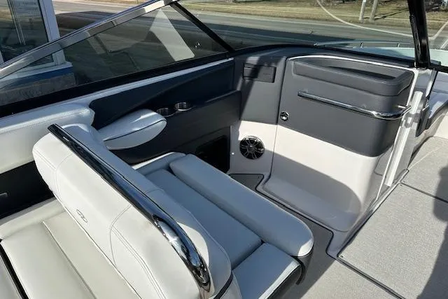  Yacht Photos Pics 2023 Regal 2800 Bowrider interior with sleek seating and modern design features.