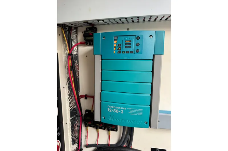 Low Hours!!! Yacht Photos Pics Mastervolt battery charger in 2012 Cruisers Yachts 48 Cantius, model 12/50-3.