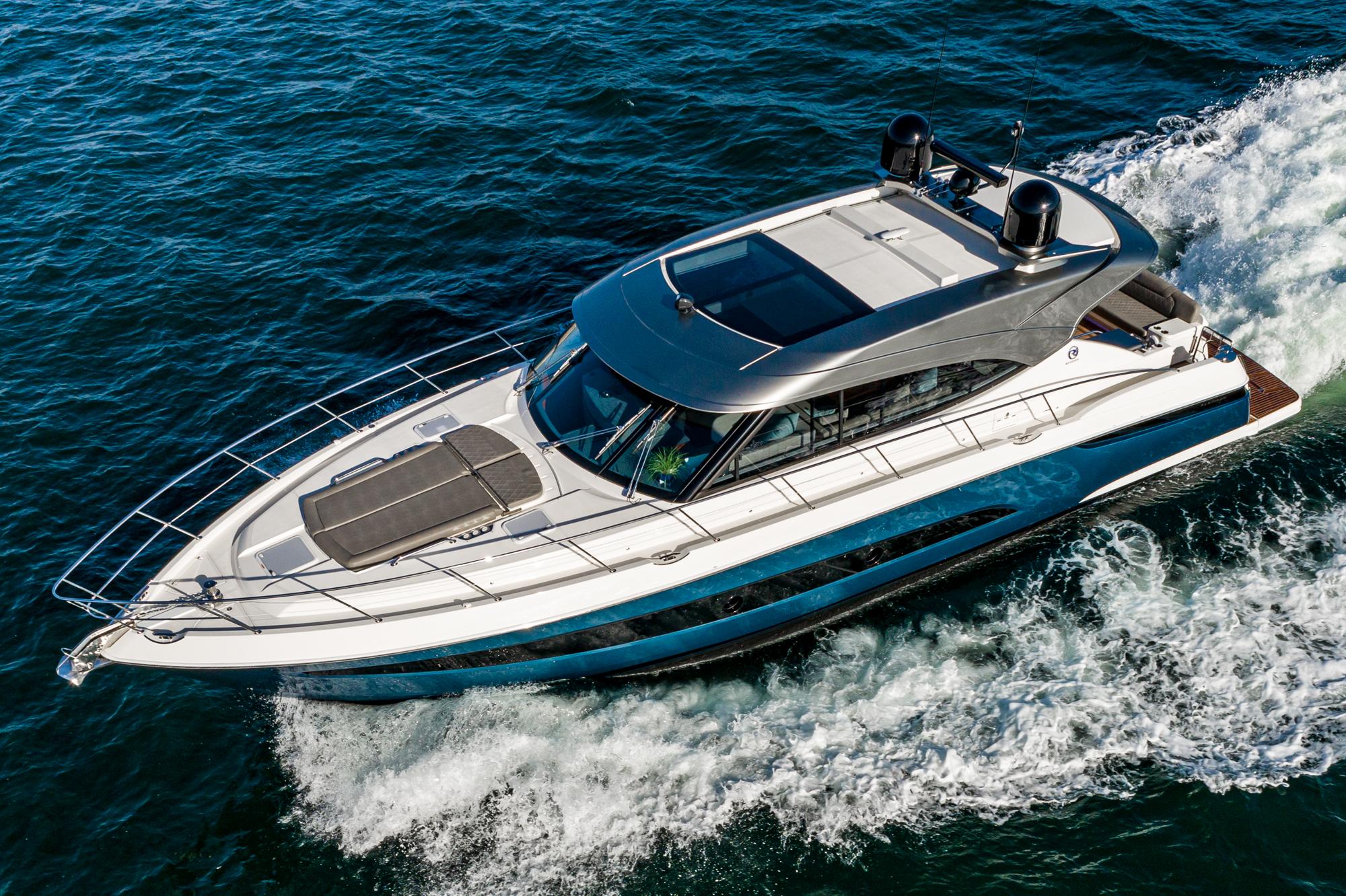 riviera 5400 sport yacht review