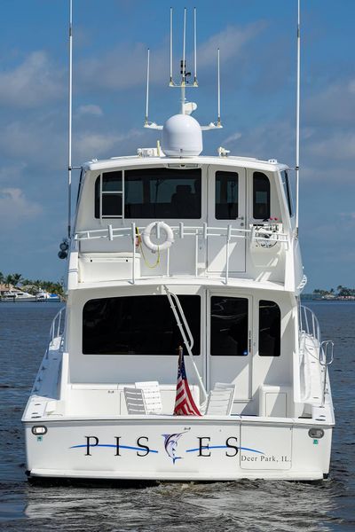 2004 Viking 61 Enclosed Bridge