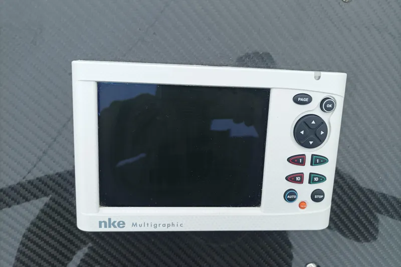 Ritual Yacht Photos Pics NKE Multigraphic display on 2020 Beneteau First 53 yacht dashboard.