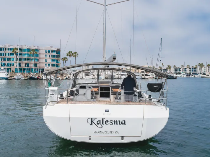 Kalesma Yacht Photos Pics Bavaria C50 Style yacht, 2021 model, docked at Marina del Rey, California.