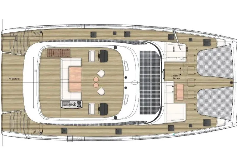 Otoctone Yacht Photos Pics GA - Sundeck