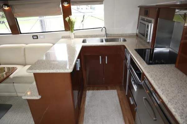  Yacht Photos Pics 56' Carver Voyager -  Galley