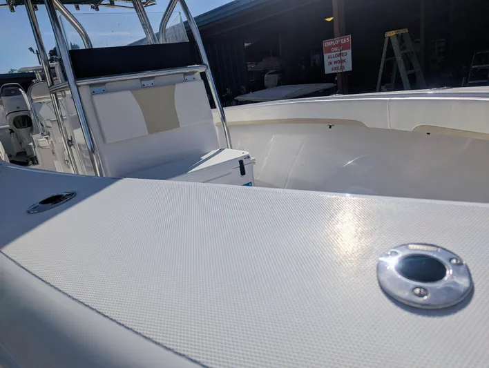  Yacht Photos Pics 2023 Bluewater Sportfishing 23t boat interior with sleek design and modern features.