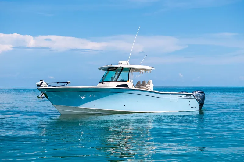 Knot For Long Yacht Photos Pics 2022 Grady-White 336 Canyon - Port 3/4 Bow