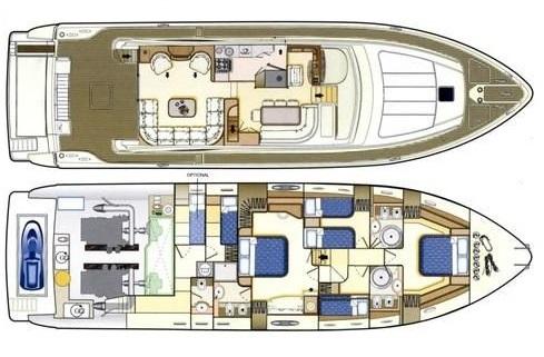 2002 Ferretti Yachts 68