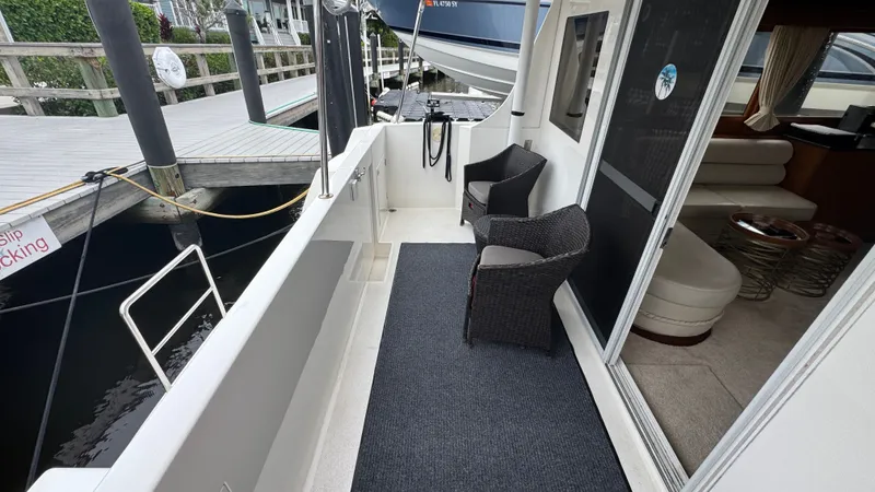 Johnson & Johnson Yacht Photos Pics Aft Deck Facing Port