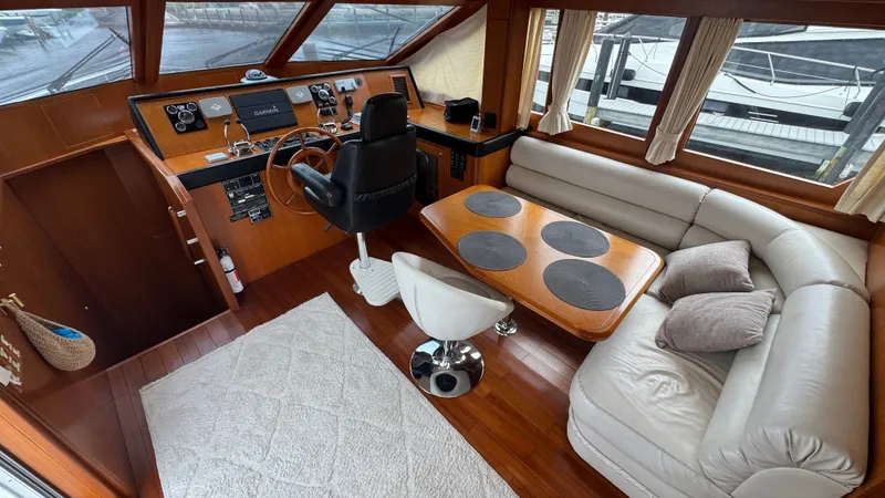 Johnson & Johnson Yacht Photos Pics Upper Helm