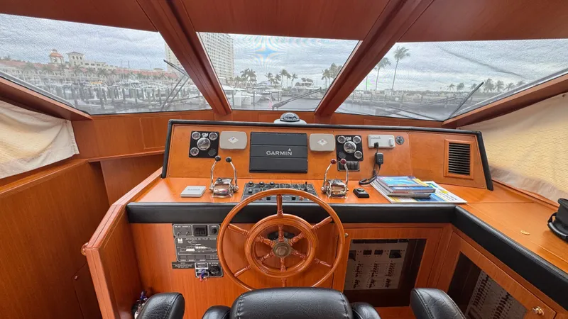 Johnson & Johnson Yacht Photos Pics Upper Helm