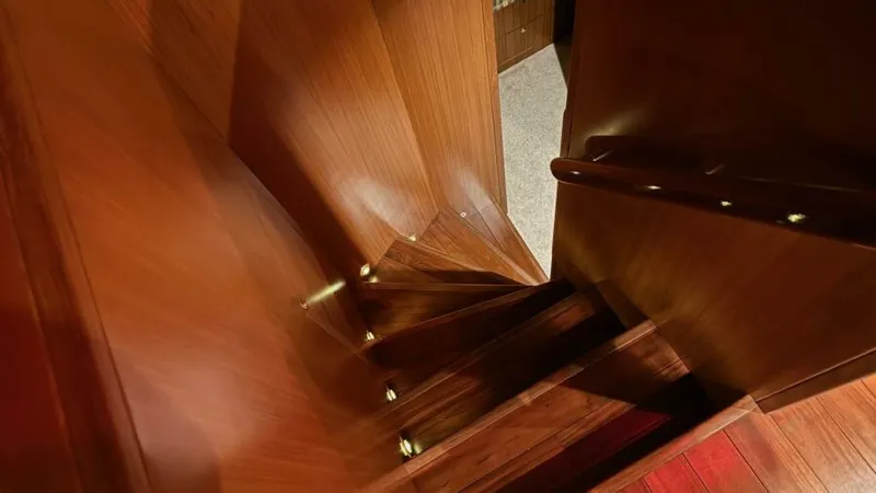 Johnson & Johnson Yacht Photos Pics Steps to Cabins