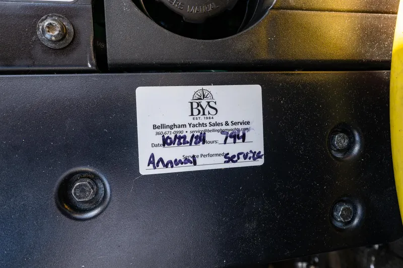 Awol Yacht Photos Pics Sticker from Bellingham Yachts on a 2016 Cutwater 30 Command Bridge.