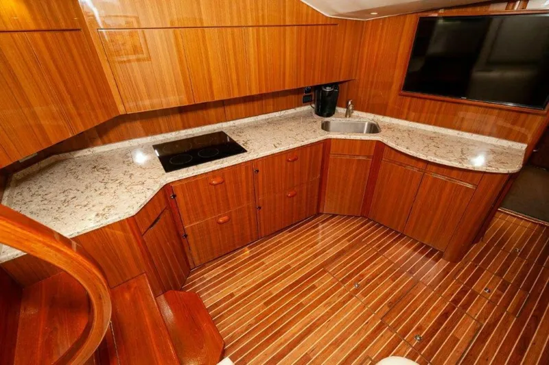 Contagious Habit Yacht Photos Pics 2016 Viking 52 Sport Tower- CONTAGIOUS HABIT-Galley 4