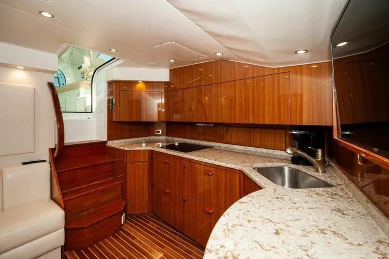 Contagious Habit Yacht Photos Pics 2016 Viking 52 Sport Tower- CONTAGIOUS HABIT-Galley 2