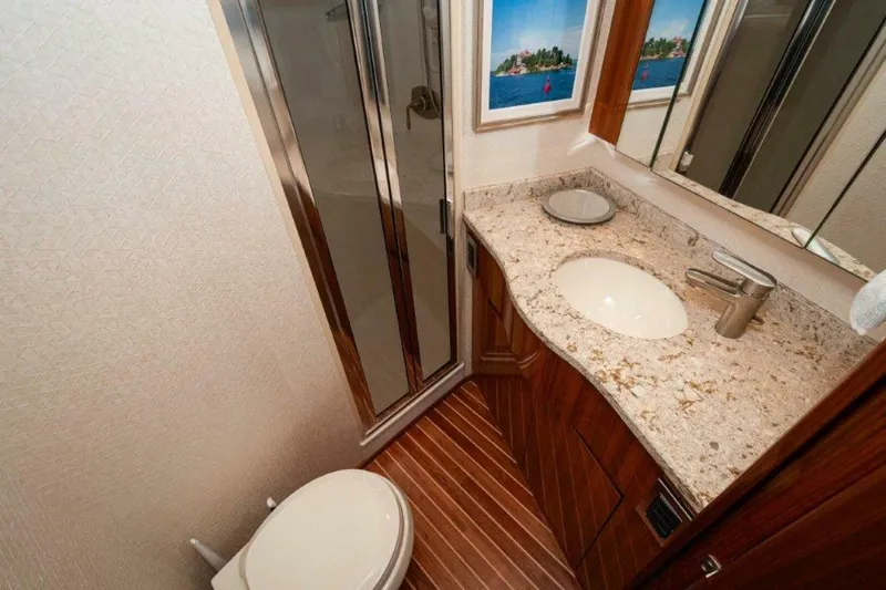 Contagious Habit Yacht Photos Pics 2016 Viking 52 Sport Tower- CONTAGIOUS HABIT-Master Head