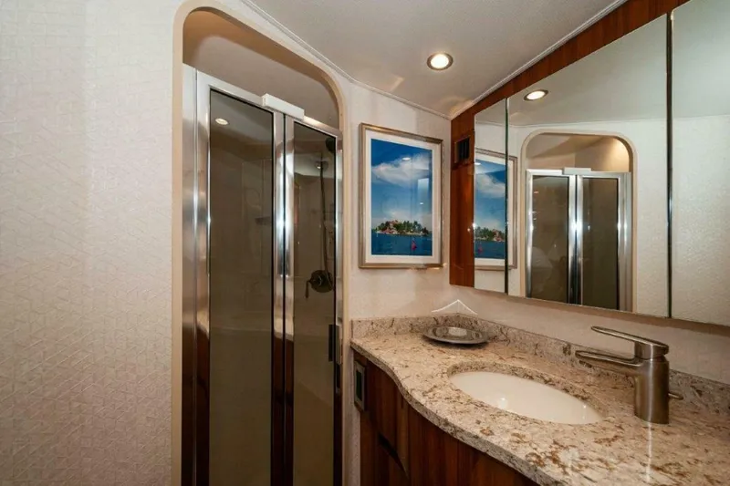 Contagious Habit Yacht Photos Pics 2016 Viking 52 Sport Tower- CONTAGIOUS HABIT-Master Head 2