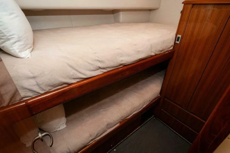 Contagious Habit Yacht Photos Pics 2016 Viking 52 Sport Tower- CONTAGIOUS HABIT-Aft Bunk Room