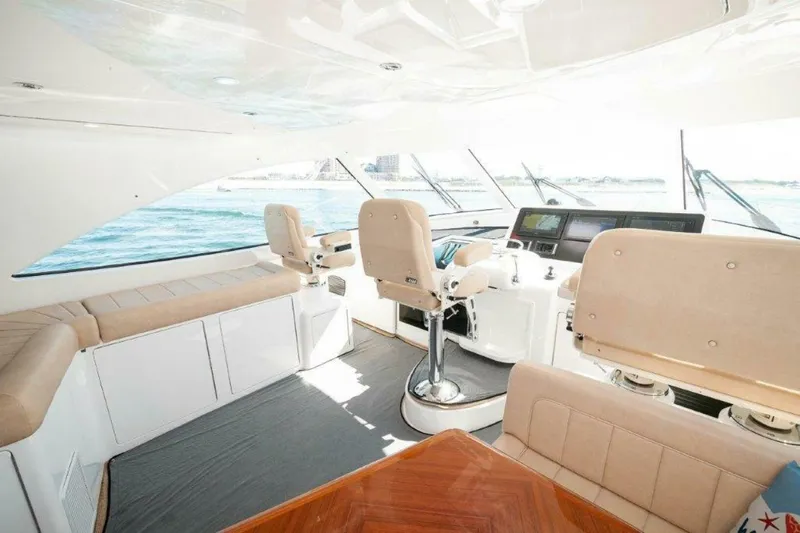 Contagious Habit Yacht Photos Pics 2016 Viking 52 Sport Tower- CONTAGIOUS HABIT-Command Deck 3