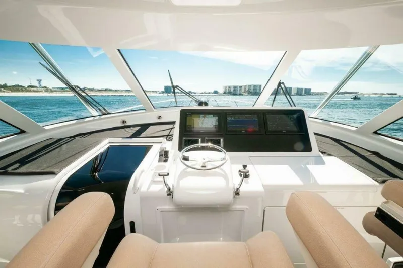 Contagious Habit Yacht Photos Pics 2016 Viking 52 Sport Tower- CONTAGIOUS HABIT-Helm 4