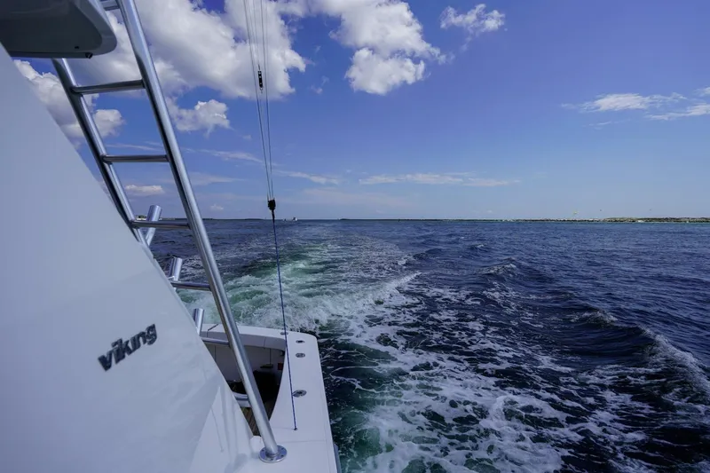 Contagious Habit Yacht Photos Pics 2016 Viking 52 Sport Tower- CONTAGIOUS HABIT- Badge